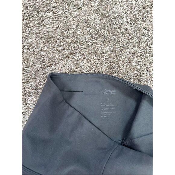 Girlfriend Collective Compressive High-Rise Cropped Leggings Tights Smoke Gray S - Picture 4 of 9